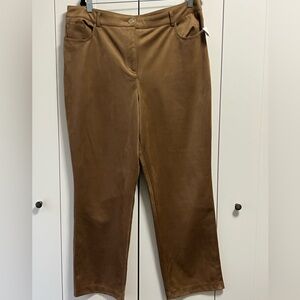NWT House of Harlow 1960  ultra suede pants size xl
